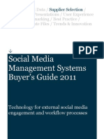 Social Media Managemement Systems Buyers Guide PDF