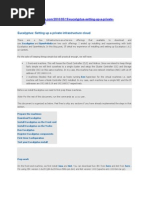 Eucalyptus: Setting Up A Private Infrastructure Cloud