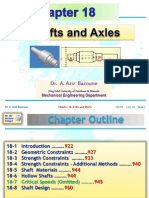 Shafts and Axles Chapter 29