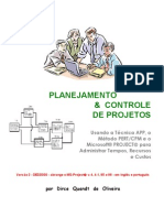 Gestão de Projetos - PMI - Planejamento & Controle de Projetos