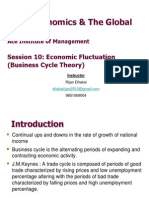 Macroeconomics & The Global Economy: Session 10: Economic Fluctuation (Business Cycle Theory)