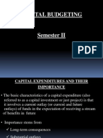 Basics of Capital - Budgeting