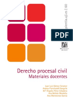 Derecho Procesal Civil Materiales Docentes - Libro