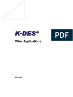 Other Applications K-DeS