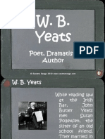 W. B. Yeats: Poet, Dramatist, Author