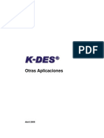 Otras Aplicaciones K-DeS