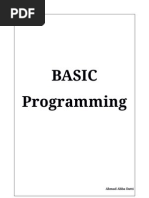 BASIC Programming