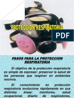 E P P Proteccion Respiratoria