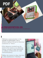 Download A Presentation on Wireless Communication by Anamika Sengupta SN16244447 doc pdf