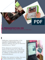 A Presentation On Wireless Communication