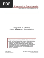 Introduction To Electrical System and Equipment Commissioning