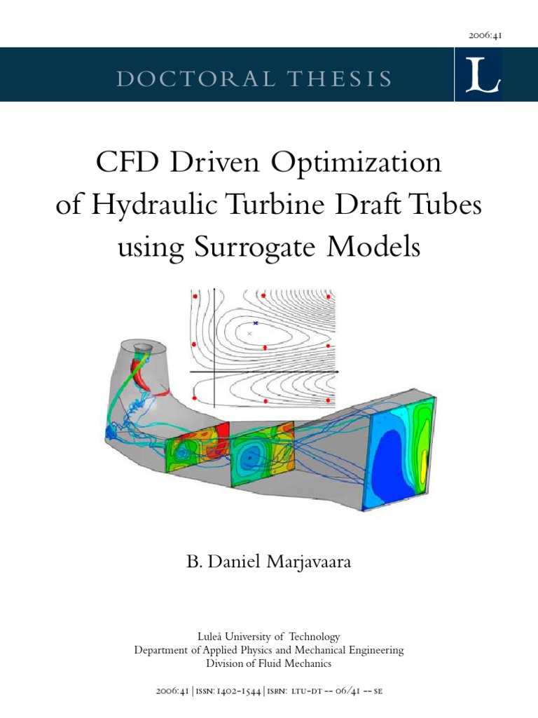 CFD Driven Optimization of Hydraulic Turbine Draft Tubes Using ...
