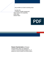 Informatica Transformations: Passive vs Active