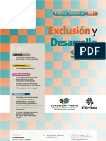 EXCLUSION Y DESARROLLO SOCIAL. Versión digital