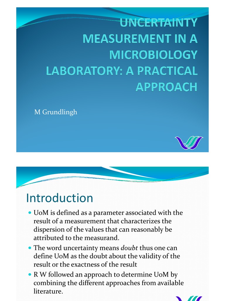 Measurement Uncertainty in Microbiology | PDF | Uncertainty | Nature