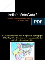 2009 Elections, Results Before Voting (A Presentation)