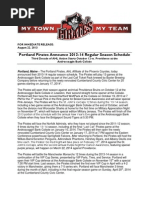 Download Portland Pirates Announce 2013-14 Regular Season Schedule2 13 Schedule by Portland Pirates SN162467441 doc pdf
