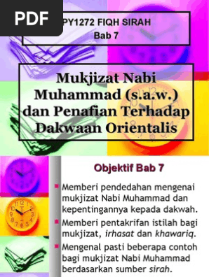 Bab 7 Mukjizat Nabi Muhammad Pdf