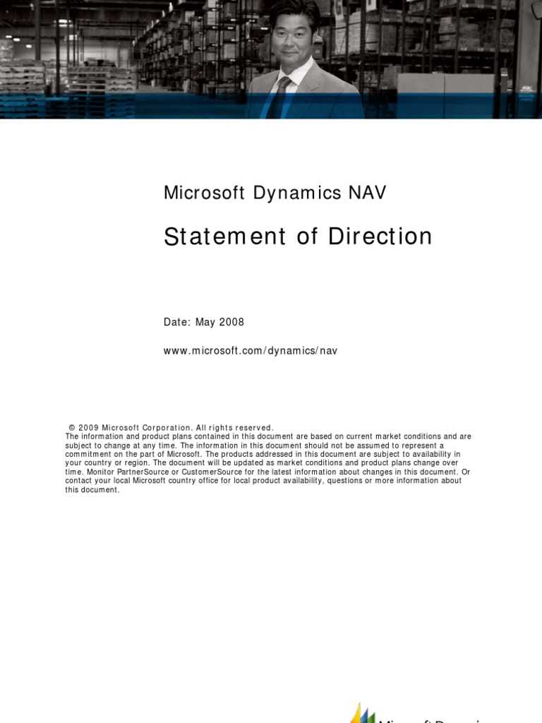 Microsoft Dynamics NAV SOD May2009 | PDF | Microsoft Dynamics Nav ...