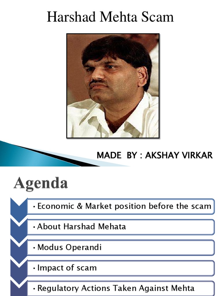 Harshad mehta dead picture