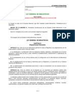 2.1.4 Ley General de Bibliotecas Nueva Ley Dof 21-01-1988