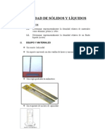 LABORATORIO IV - Densidad de Solidos y Liquidos