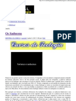 Os Saduceus - Portal Da Teologia PDF