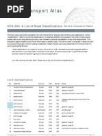 Gta-304 List of Classifications