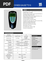 Coating Thickness Gauge