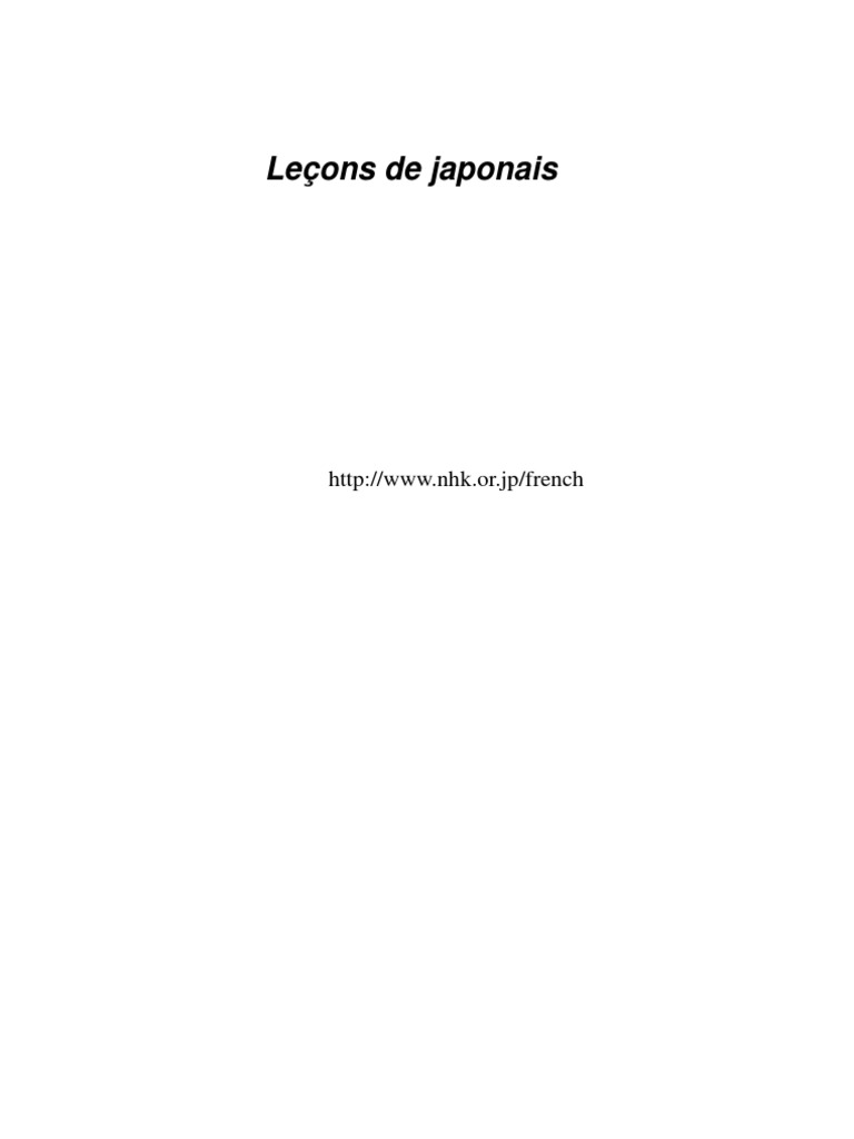 Apprendre Japonais Japonais Langue Kanji