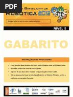 Prova Teórica Nivel 5 - 2013 - GABARITO