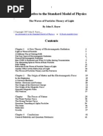 Download An Alternative to the Standard Model of Physics by Wavetrains SN16251160 doc pdf