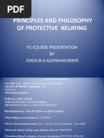 Principles and Philosophy of Protective Relaying