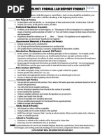 Download Formal Lab Report Format and Checklist by rhk13 SN162519023 doc pdf