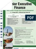 Senior Executive Finance