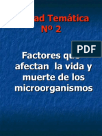 Ut 2 Factores Que Afectan La Vida y Muerte de Los Microorganismos