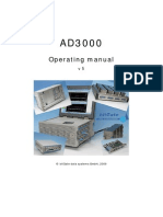 AD3000 Operator Manual