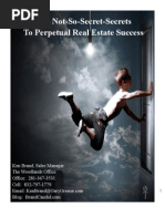 Download Not-So-Secret Secrets To Perpetual Success For Real Estate Agents Read in Full Screen by Ken Brand SN16255916 doc pdf