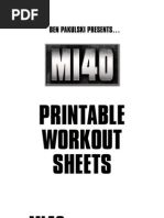 PrintableWorkoutSheets B