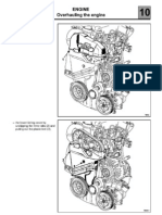 reglare distributie motor diesel Megane Dacia 1,5 dci