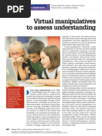 Virtual Manipulatives NCTM Article
