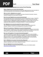 Food Safety Backgrounder