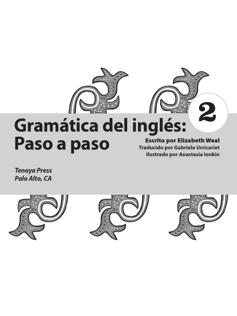 Gramatica Del Ingles Paso A Paso 2 | PDF | Gramática inglesa | Palabra