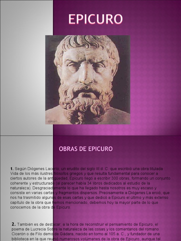 La Teoría de Epicuro Descubre su filosofía de la felicidad ★ Teoría Online