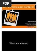 AutoTrader Millennials Survey