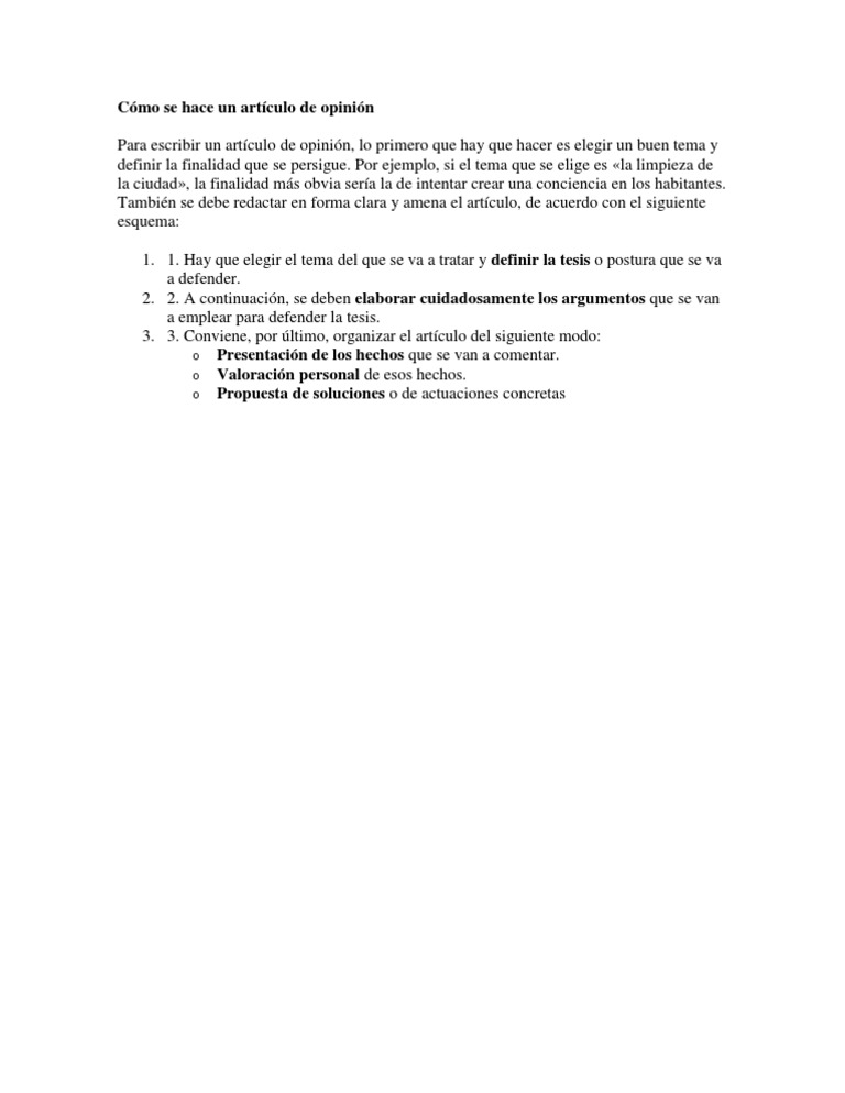 Como se hace un opinion essay image