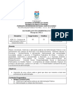 ADM 19 - CONEXOS de ADMINISTRAÇÃO PÚBLICA e DESENVOLVIMENTO