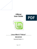 Linux Mint user instructions.