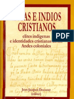 Mannheim, Bruce (2003) Gramática colonial, contexto religioso