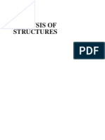 456814236Cover & Table of Contents - Analysis of Structures (an Introduction Including Numerical Methods)